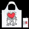 Torba LOQI Keith Haring – Dancing Heart (refleksyjna)