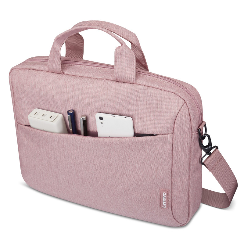 Torba na laptopa Lenovo T210 Topload do 16 inch, z paskiem na ramię, różowa (GX41W44766)