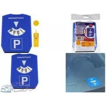 First Aid Only 5-in-1 wielofunkcyjny dysk parkingowy, niebieski, plastikowy (P-11100 00)