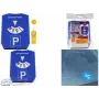 First Aid Only 5-in-1 wielofunkcyjny dysk parkingowy, niebieski, plastikowy (P-11100 00)