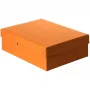 FALKEN PURE pudełko do przechowywania 1250 arkuszy pastelowy pomarańczowy 24,0 x 32,0 x 10,0 cm