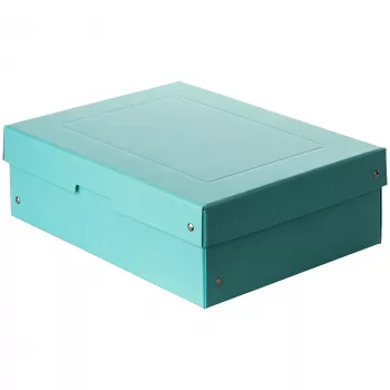 FALKEN PURE pudełko do przechowywania 1250 arkuszy pastelowy niebieski 24,0 x 32,0 x 10,0 cm