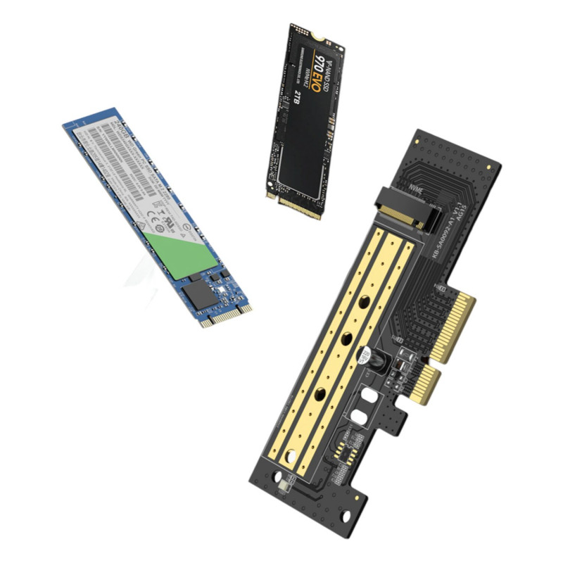 Karta adapter UGREEN CM302 M.2 NVMe SSD na PCIe 3.0 x4 (CM302-70503)