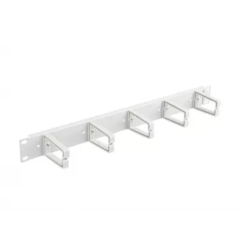 Panel do zarządzania kablami Lanberg 19 inch 1U, typ B - szary (AK-1202-S)