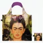Torba LOQI Frida Kahlo – Self Portrait with Hummingbird (Q_FK.SP.R)