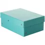 FALKEN PURE pudełko do przechowywania 1250 arkuszy pastelowy niebieski 18,0 x 25,0 x 10,0 cm