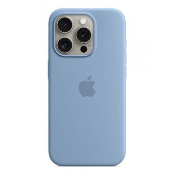 Apple iPhone 15 Pro Max etui silikonowe z MagSafe (Silicone Case) – niebieski