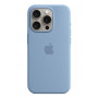 Apple iPhone 15 Pro Max etui silikonowe z MagSafe (Silicone Case) – niebieski