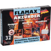 Kostki rozpałkowe parafinowe Flamax, 32 szt. (1318113)