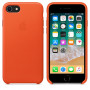 Etui skórzane Apple iPhone 7/8/SE (2020)/SE (2022), Bright Orange