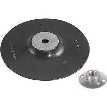 Wolfcraft 2454000 Podkładka mocująca do szlifierki kątowej, 125 mm