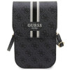 Torebka na telefon Guess 4G Stripe, czarna