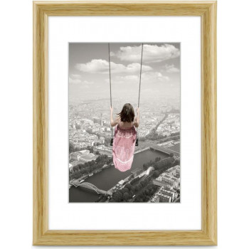 Hama plastikowa ramka Swing, naturalna, 15 x 20 cm