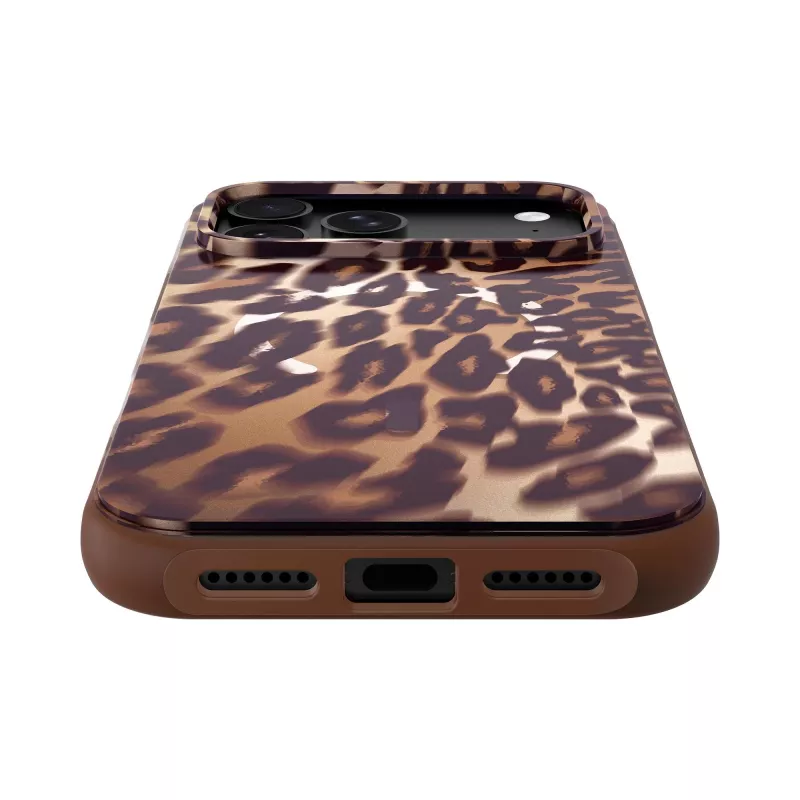 Etui Laut Huex Wave do iPhone 18 Pro Max / 17 Pro Max, MagSafe, Mocha Leopard