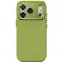 Etui Decoded AntiMicrobial Silicone Backcover do iPhone 18 Pro / 17 Pro, MagSafe, Moss Green