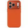 Etui silikonowe z tyłu Decoded AntiMicrobial dla iPhone 18 Pro Max / 17 Pro Max, kompatybilne z MagSafe, Terracotta