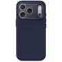 Etui silikonowe z tyłu Decoded AntiMicrobial dla iPhone 18 Pro Max / 17 Pro Max, kompatybilne z MagSafe, Atlantic Blue