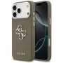 Guess Grained Big 4G Classic Logo - etui na iPhone 17 Pro Max (brązowy)