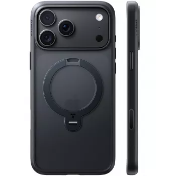 TORRAS Ostand Q3 Spin – etui do iPhone 18 Pro / 17 Pro kompatybilne z MagSafe (czarny)