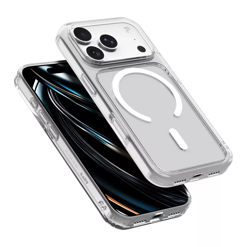 Etui Laut Crystal Fluro do iPhone 18 Pro Max / 17 Pro Max, MagSafe, Crystal