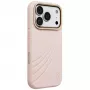 UNIQ Coehl Serina etui do iPhone 18 Pro / 17 Pro, ładowanie magnetyczne, różowy