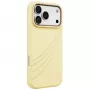 Etui UNIQ Coehl Serina do iPhone 18 Pro Max / 17 Pro Max, ładowanie magnetyczne, żółty