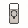 Evelatus Shield Case z MagSafe i podstawką do Apple iPhone 18 Pro Max, matowy pierścień, szary dymny