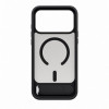 Evelatus etui MagSafe z powłoką gumową ze stojakiem do Apple iPhone 18 Pro Max, czarny