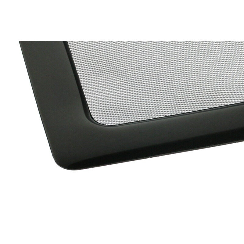 Filtr przeciwkurzowy DEMCiflex 120 mm, kwadratowy, czarny (129,4 x 129,4 mm)