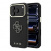Etui Guess SW Grained PU & Big Resin Logo dla Apple iPhone 18 Pro, czarne
