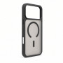 Evelatus Apple iPhone 18 Pro Max Silver-Shield Skin Feel 2-in-1 etui MagSafe, matowe, szary dymny