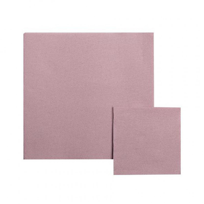 Serwetki PROnappe 38,0 x 38,0 cm stara róża