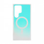 Etui Connect Samsung Galaxy S23 Ultra przezroczyste z gradientem Chameleon