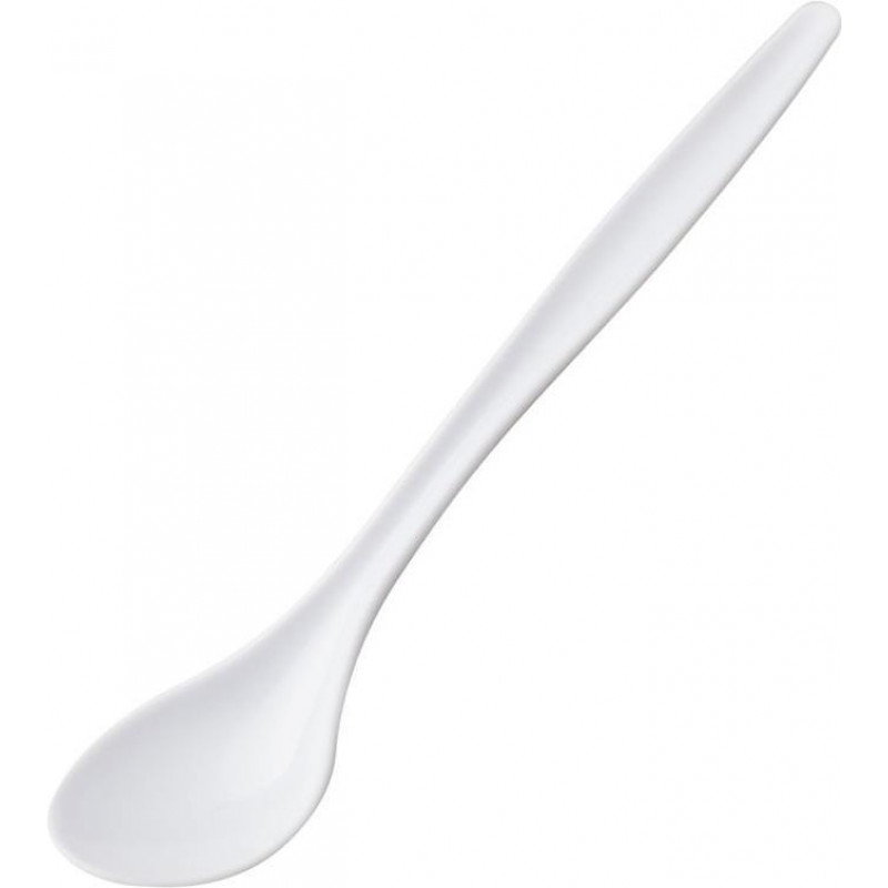 Łyżeczki do jajek Westmark, zestaw 6 szt., 14,5 cm, białe plastikowe
