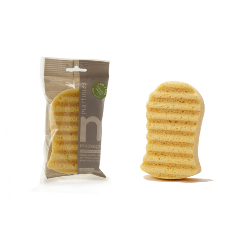 Gąbka kąpielowa Martini Soft Cellulose, naturalna
