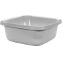 Miska kwadratowa Curver Essentials 12 l, szara