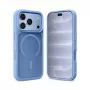 Etui Crong Matte Magnetic MagSafe do iPhone 18 Pro / 17 Pro, niebieskie