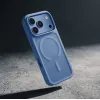 Etui Crong Matte Magnetic MagSafe do iPhone 18 Pro / 17 Pro, niebieskie