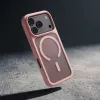Crong Matte Magnetic MagSafe Case dla iPhone 18 Pro / 17 Pro, Różowy