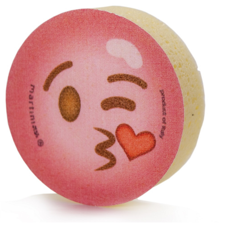 Gąbka kąpielowa Martini, wzór owocowych emoji, mix