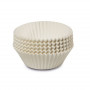 Guardini Easy Bake papilotki papierowe do babeczek, 100 szt., białe, Ø7x3 cm