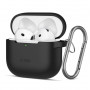Etui Tech-Protect Silicone Hook do Apple AirPods 4, czarne