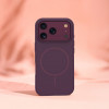 Etui TFO Silicone Thin Mag do iPhone 17 Pro Max / iPhone 18 Pro Max 6.9 inch, ciemnowiśniowe