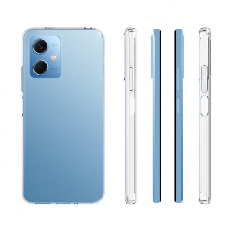 Evelatus Xiaomi Redmi Note 12 5G / Poco X5 5G przezroczyste etui silikonowe, 1,5 mm TPU