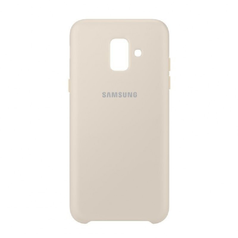Samsung Galaxy A6 2018 (A600) etui dwuwarstwowe, złote