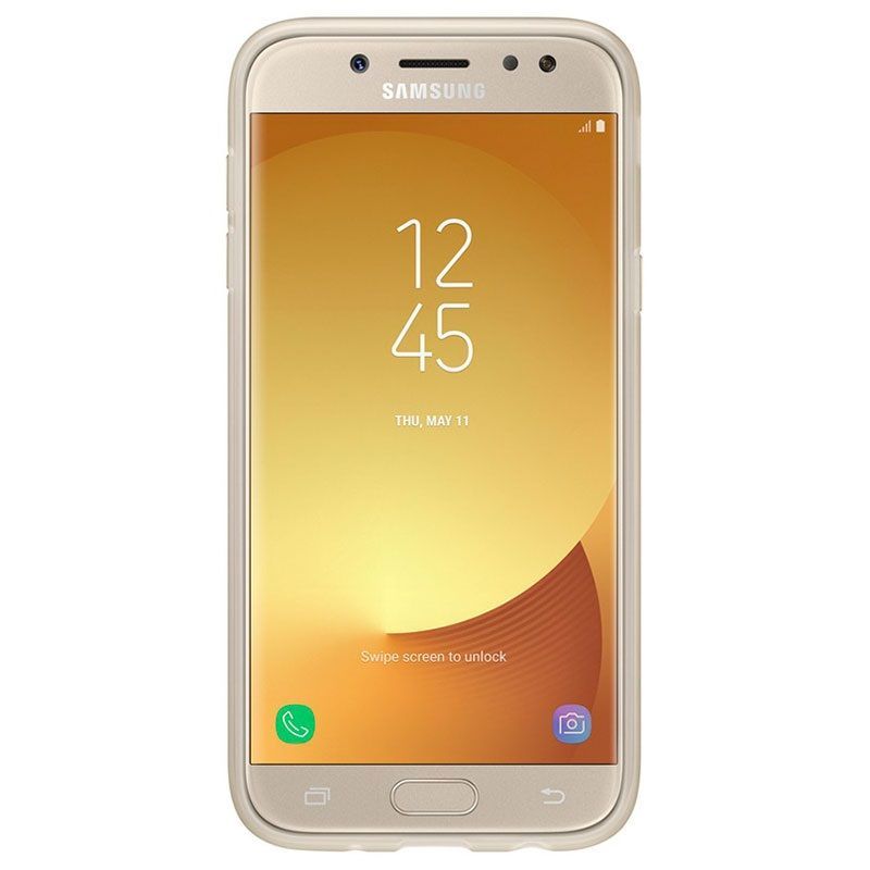 Samsung Galaxy J5 2017 etui Jelly Cover EF-AJ530TFEG, złoty