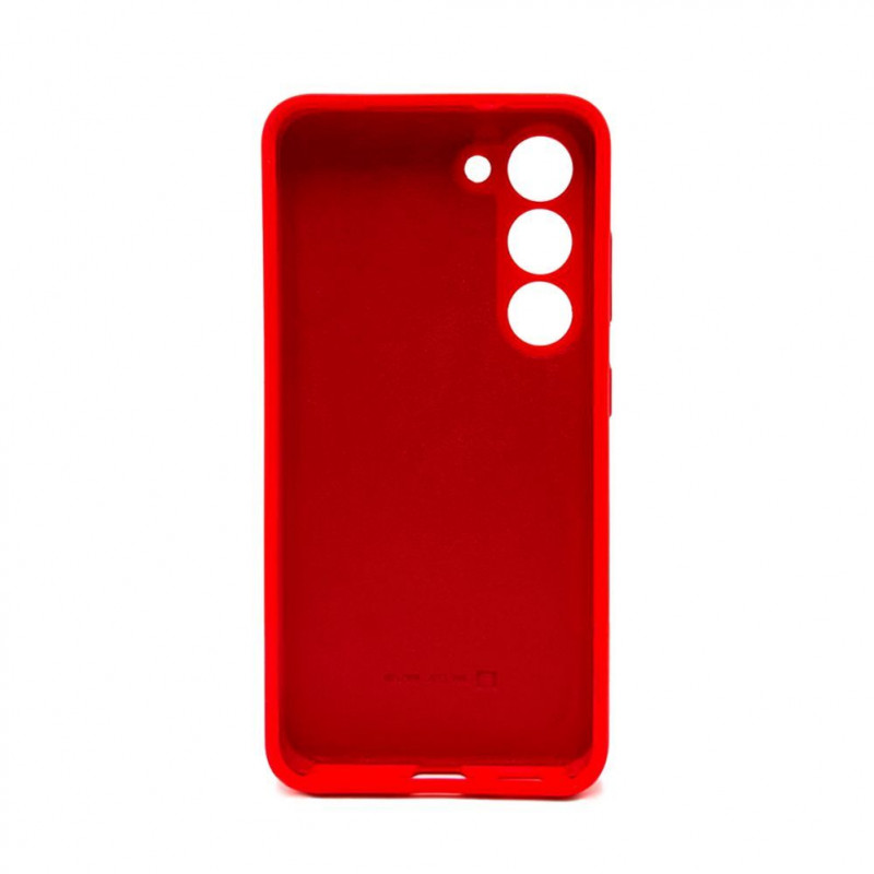 Evelatus Samsung Galaxy S23 Nano Silicone Etui Soft Touch TPU Czerwony