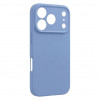 TFO etui silikonowe na iPhone 17 Pro Max 6.9 / 18 Pro Max 6.9 błękitne
