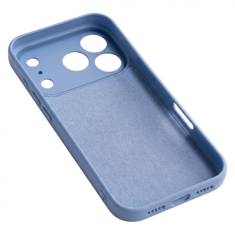 TFO etui silikonowe na iPhone 17 Pro Max 6.9 / 18 Pro Max 6.9 błękitne