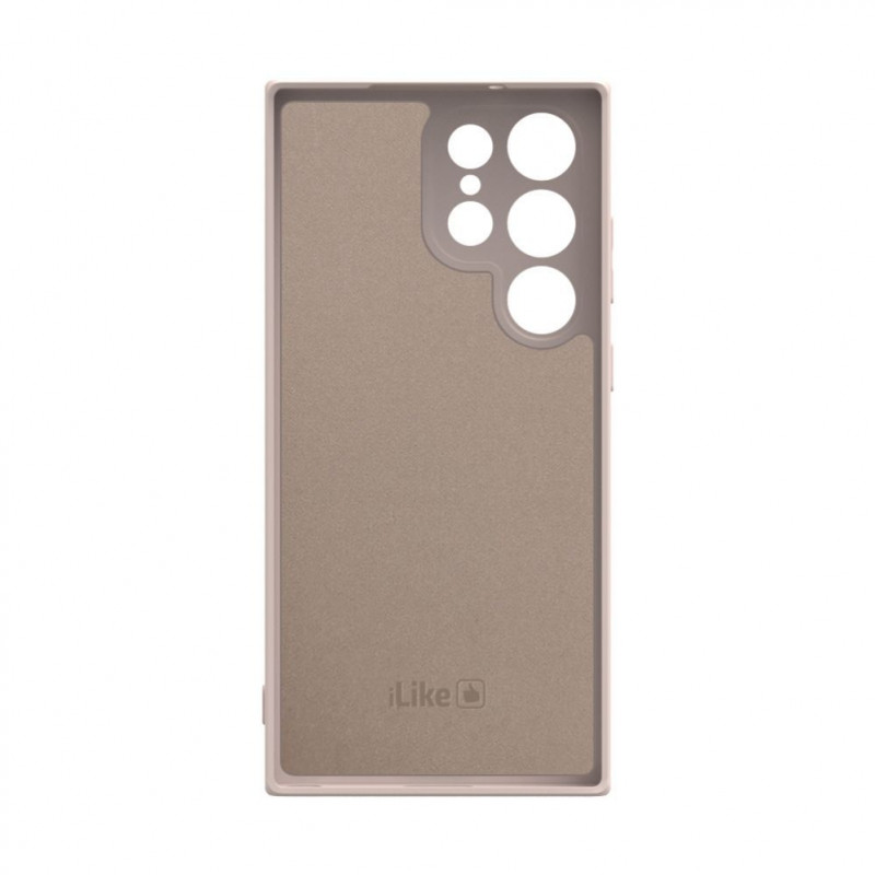Etui iLike Nano Silicone do Samsung Galaxy S23 Ultra, beżowe